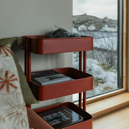 度假居 Modern Tinyhouse With Views Over Skrova Harbour