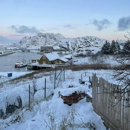 בית נופש Modern Tinyhouse With Views Over Harbour Skrova