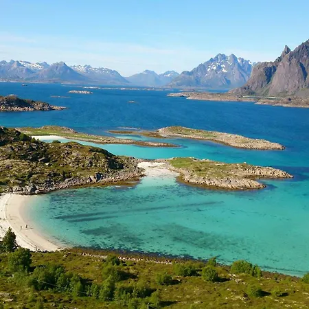 Modern Tinyhouse With Views Over Skrova Harbour Сasa de vacaciones *